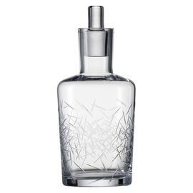 whisky carafe HOMMAGE GLACE BY C.S. 50 cl with relief product photo