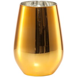 water glass VINA SHINE Size 42 39.7 cl golden coloured product photo