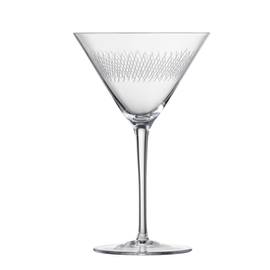 Martini glass UPPER WEST Size 86 27.8 cl with relief product photo
