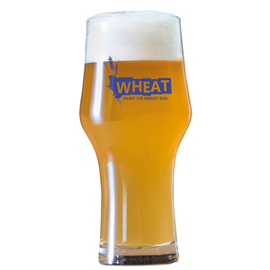 beer glass BEER BASIC CRAFT Wheat 40 cl with effervescence point lettering WHEAT product photo  L