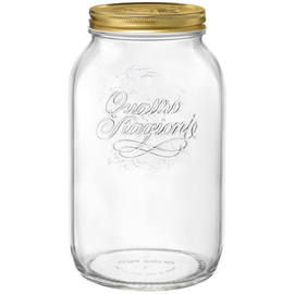 preserving jar QUATTRO STAGIONI | 3800 ml Ø 160 mm H 264 mm • metal screw cap product photo