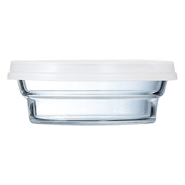 stacking bowl SO URBAN glass low with lid round Ø 110 mm H 42 mm 250 ml product photo