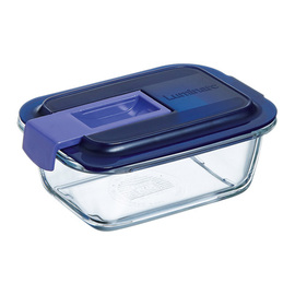 storage container EASY BOX glass 0.38 ltr with lid L 140 mm W 105 mm H 52 mm product photo