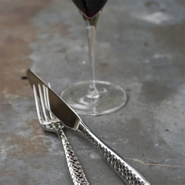 dining fork LUCCA FACET stainless steel L 208 mm product photo  S