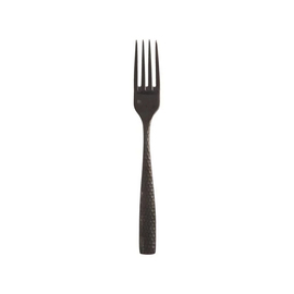 dessert fork LUCCA FACET SCHWARZ stainless steel L 183 mm product photo