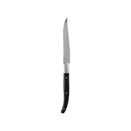 steak knife stainless steel black wavy cut L 233 mm product photo