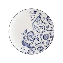 breakfast plate FLORINA porcelain blue flat Ø 205 mm product photo