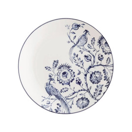 plate FLORINA porcelain blue flat Ø 270 mm product photo