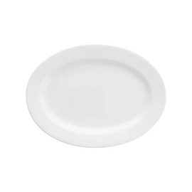 platter GRACIA oval Bone China white 185 mm x 245 mm product photo