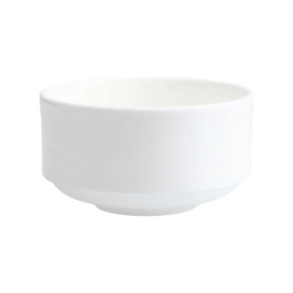 soup cup ZEN Fortessa Bone China white stackable 290 ml product photo