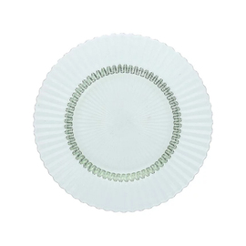 Glass plate ARCHIE sage green Ø 215 mm H 21 mm product photo