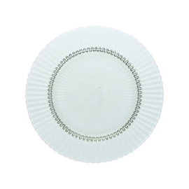 Glass plate ARCHIE sage green Ø 270 mm H 23 mm product photo