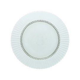 Glass plate ARCHIE sage green Ø 270 mm H 23 mm product photo
