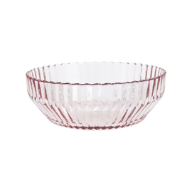 glass bowl ARCHIE pink Ø 160 mm H 63 mm product photo