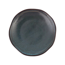 plate flat STON BLAU stoneware Ø 275 mm product photo