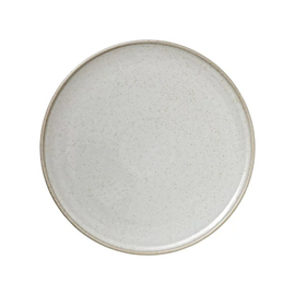 plate flat NIVO MOON stoneware Ø 260 mm white product photo