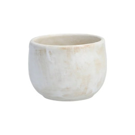 espresso mug CLOUD TERRE NO2 stoneware white | taupe 90 ml product photo