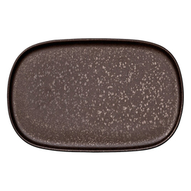 platter NIVO MOKKA stoneware | 170 mm x 110 mm H 17 mm product photo