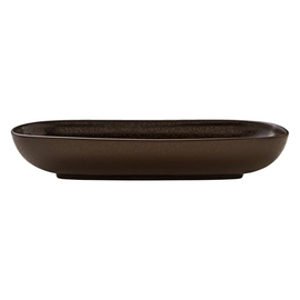 bowl | plate deep NIVO MOKKA stoneware | 170 mm x 110 mm H 35 mm product photo