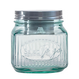 storage jar SALAD TO GO glass 0.8 ltr with lid Ø 140 mm H 120 mm product photo
