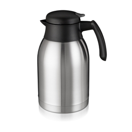 vacuum jug stainless steel 2 ltr screw cap | black product photo