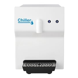 Cold water unit with water connection &quot;Chiller +&quot;, suitable for CO2 addition, programmable temperature 5 - 20 °, including drip plate, hourly power approx. 10 l, dimensions: 277x495x379 mm, 230 V | 50Hz 180W product photo