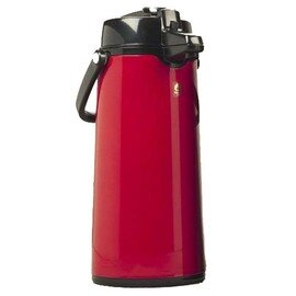 pump jug Airpot Furento 2.2 ltr red glass insert pressure cap  H 378 mm product photo