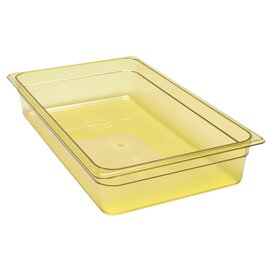 GASTRONORM H-PAN BUFFET BOWL GN 1/1  x 65 mm plastic amber coloured product photo