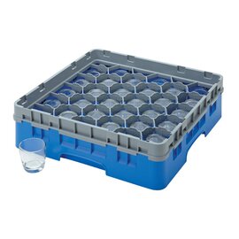 dishwasher basket | storage basket CAMRACK turquoise 500 x 500 mm  H 143 mm | 30 compartments max Ø 79.4 mm  H 92 mm product photo