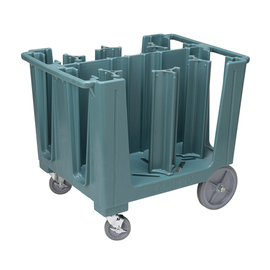 plate trolley slate blue with 6 separation columns product photo