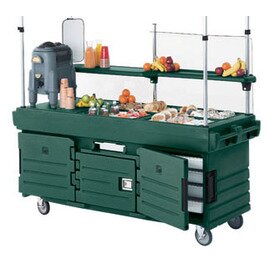 CamKiosk carriage black green with 4-cavity 3 compartments (2 isolated) product photo