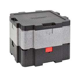 Multifunctional Box | EPP black grey | 641 mm x 641 mm H 454 mm product photo