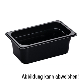 GASTRONORM H-PAN BOWL GN 1/4 x 150 mm black product photo