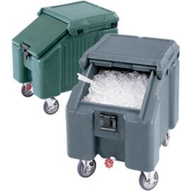 ice cube cart grey 2 swivel castors|2 fixed castors 1 braked castor 570 mm  x 770 mm  H 730 mm product photo