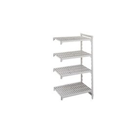 add-on unit CAMSHELVING plastic steel 1100 mm 400 mm  H 1800 mm 4 grid shelf (shelves) product photo