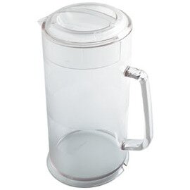 polycarbonate jug plastic polycarbonate with lid transparent 1900 ml H 235 mm product photo