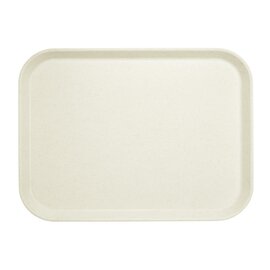tray GN 1/1 polyester titanium coloured with levelled edges | 530 mm x 325 mm product photo
