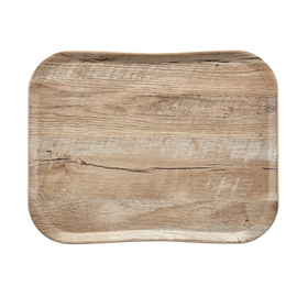 tray Century™ textured polyester light oak wood look | 457 mm x 355 mm product photo