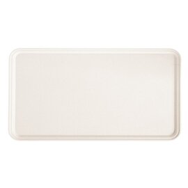 Lite tray low polyester light grey rectangular | 530 mm  x 370 mm product photo