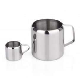 pouring jug stainless steel shiny 100 ml H 45 mm product photo