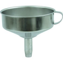 funnel stainless steel  Ø 200 mm passage Ø 32 mm  H 190 mm product photo