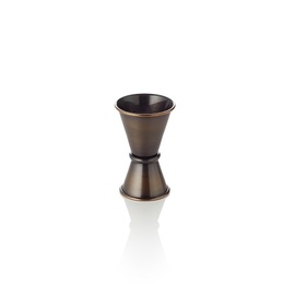 bar jigger stainless steel | antique brown | filling capacity 15 ml | 30 ml product photo