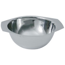 side dish bowl 300 ml stainless steel round Ø 120 mm H 50 mm with with handle product photo