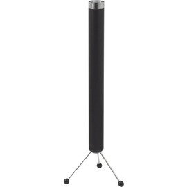 Material: Steel Color: black powder-coated, on three legs, dimensions: Ø 7,6 cm, height: 90 cm product photo