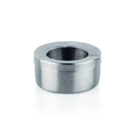 wind ashtray with windproof lid stainless steel  Ø 96 mm  H 46 mm product photo