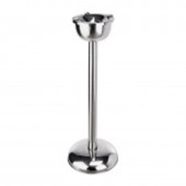 stand ashtray stainless steel  Ø 190 mm  H 750 mm product photo