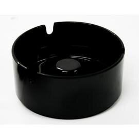 ashtray plastic black  Ø 100 mm  H 45 mm product photo