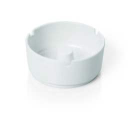 ashtray plastic white  Ø 100 mm  H 45 mm product photo