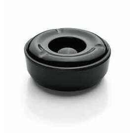 wind ashtray with windproof lid plastic black  Ø 145 mm  H 60 mm product photo