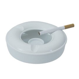 wind ashtray plastic white  Ø 125 mm  H 42 mm product photo